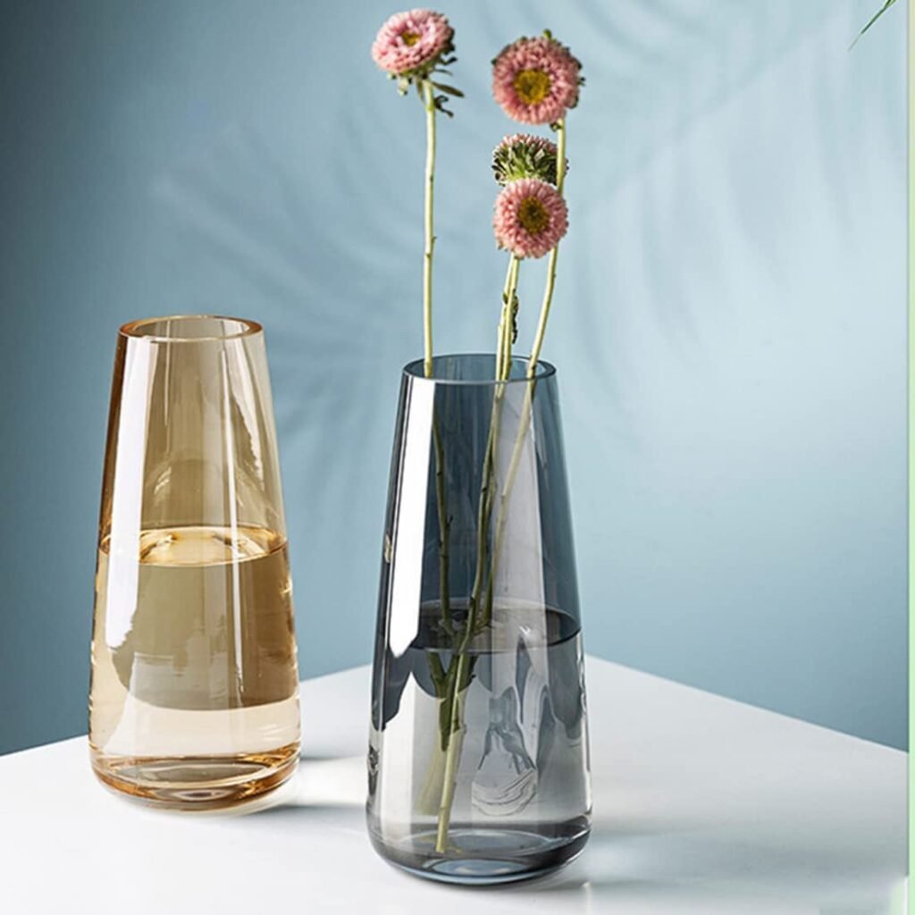 small glass vases