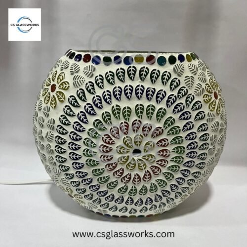 Mosaic Glow Table Lamp- CS Glassworks